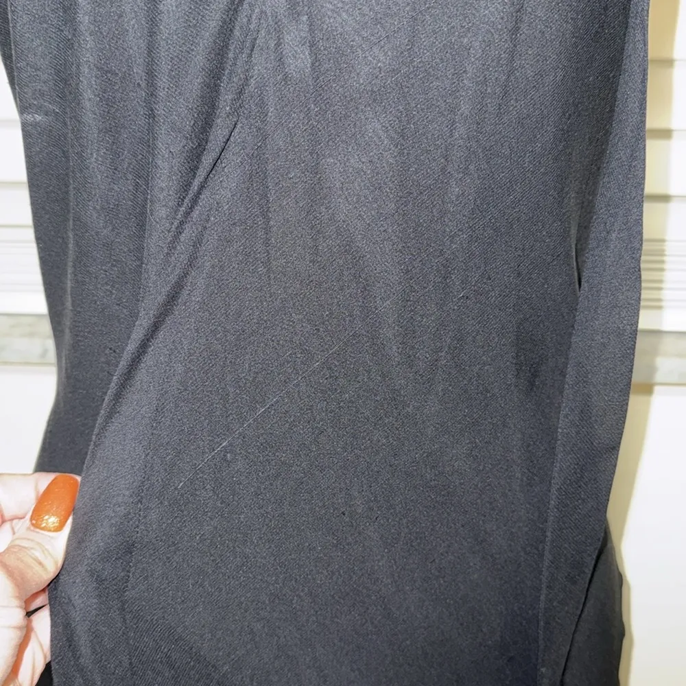 Banana Republic NWT 100% silk black halter backless dress plus woman size 14 - Image 3