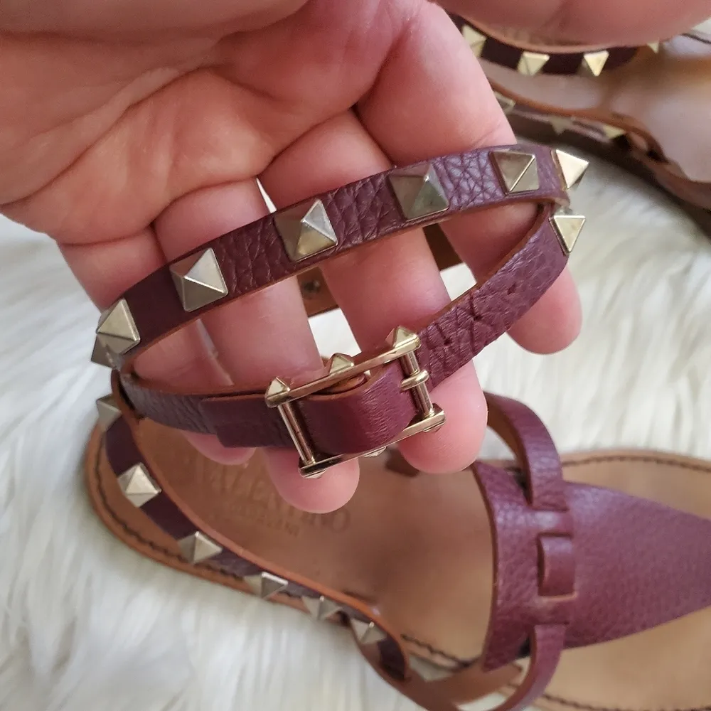 Valentino Garavani  stud wrap sandals - Image 5