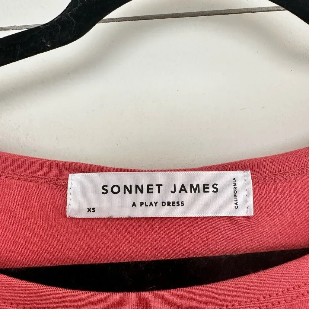 Sonnet James Women’s Extra Small Coral Play Dress Size XS - Image 4