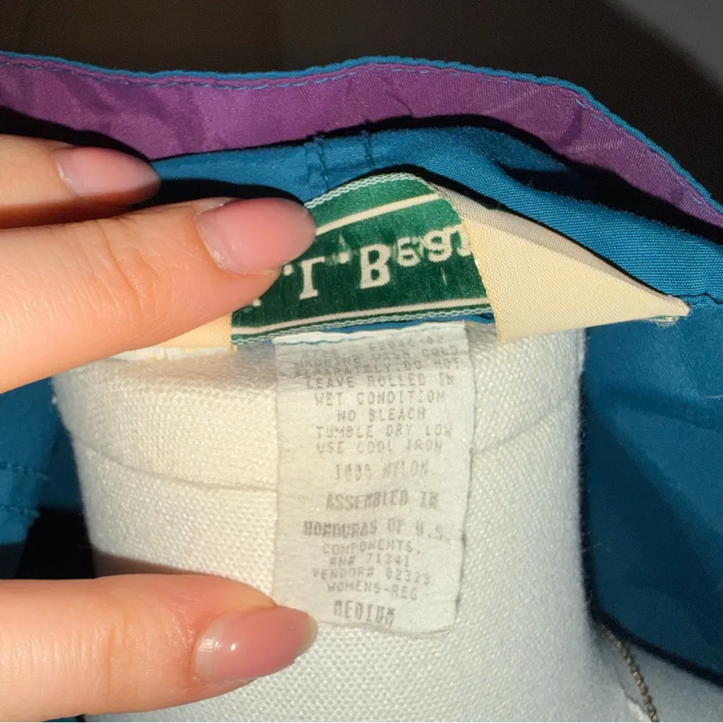 L.L. Bean Vintage Windbreaker Size M - Image 5