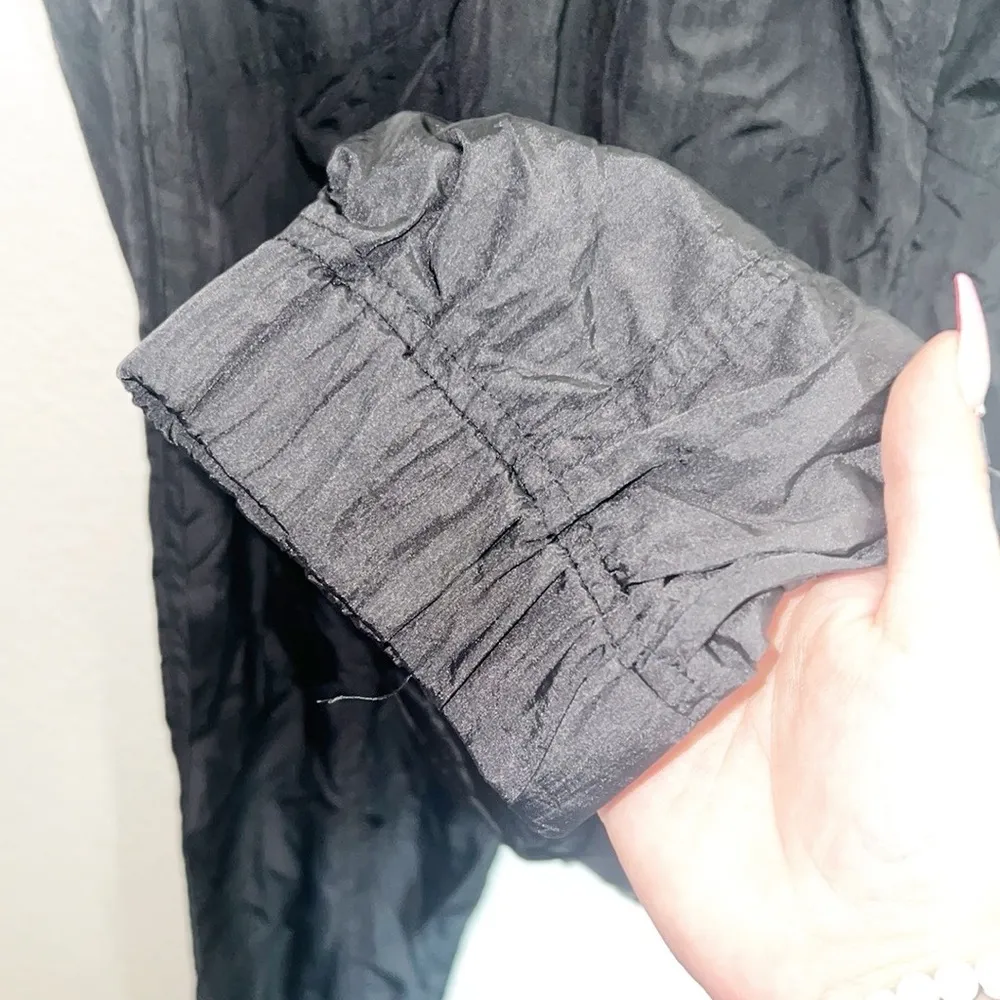 Free People Movement The Way Home Black Nylon Slim Relaxed Fit Joggers Size XS - Image 5