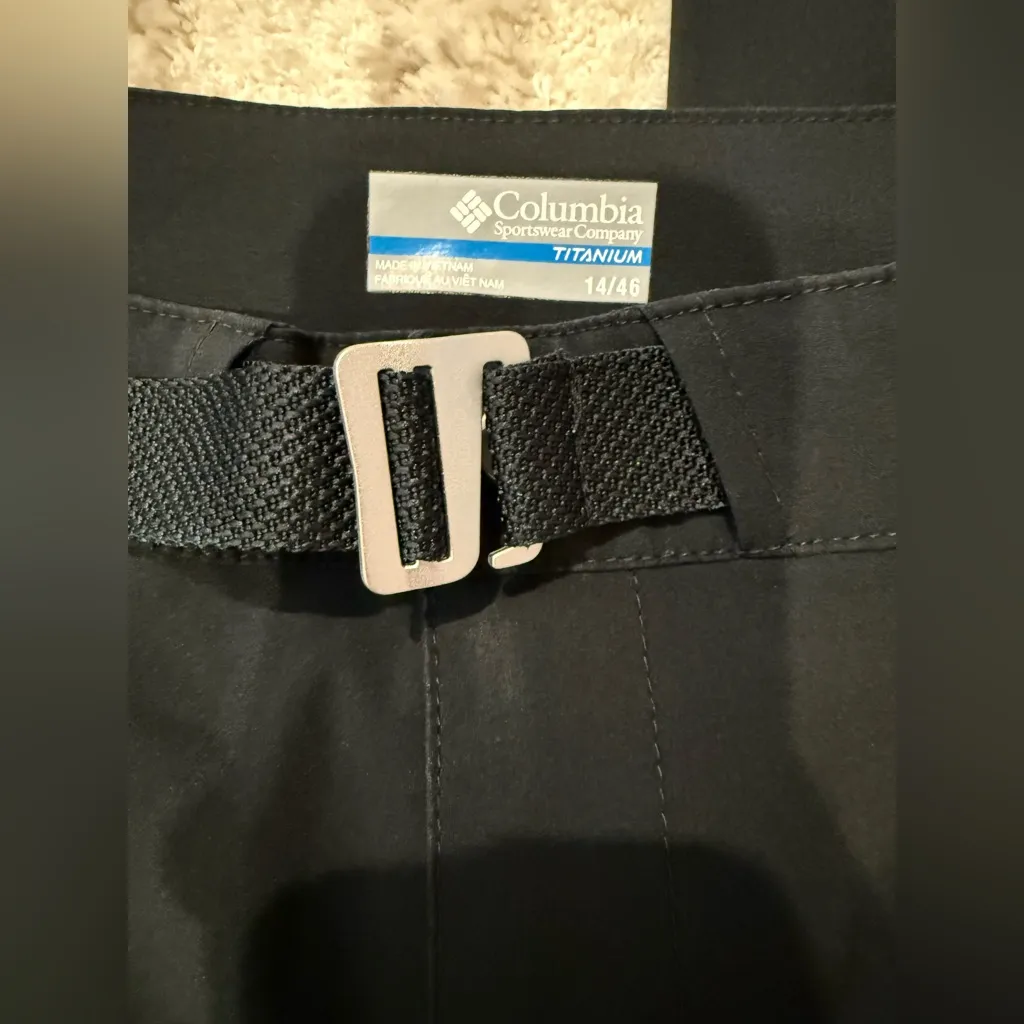 Columbia Women's Titan Pass Hose black outdoor pants Size 14 - Image 9