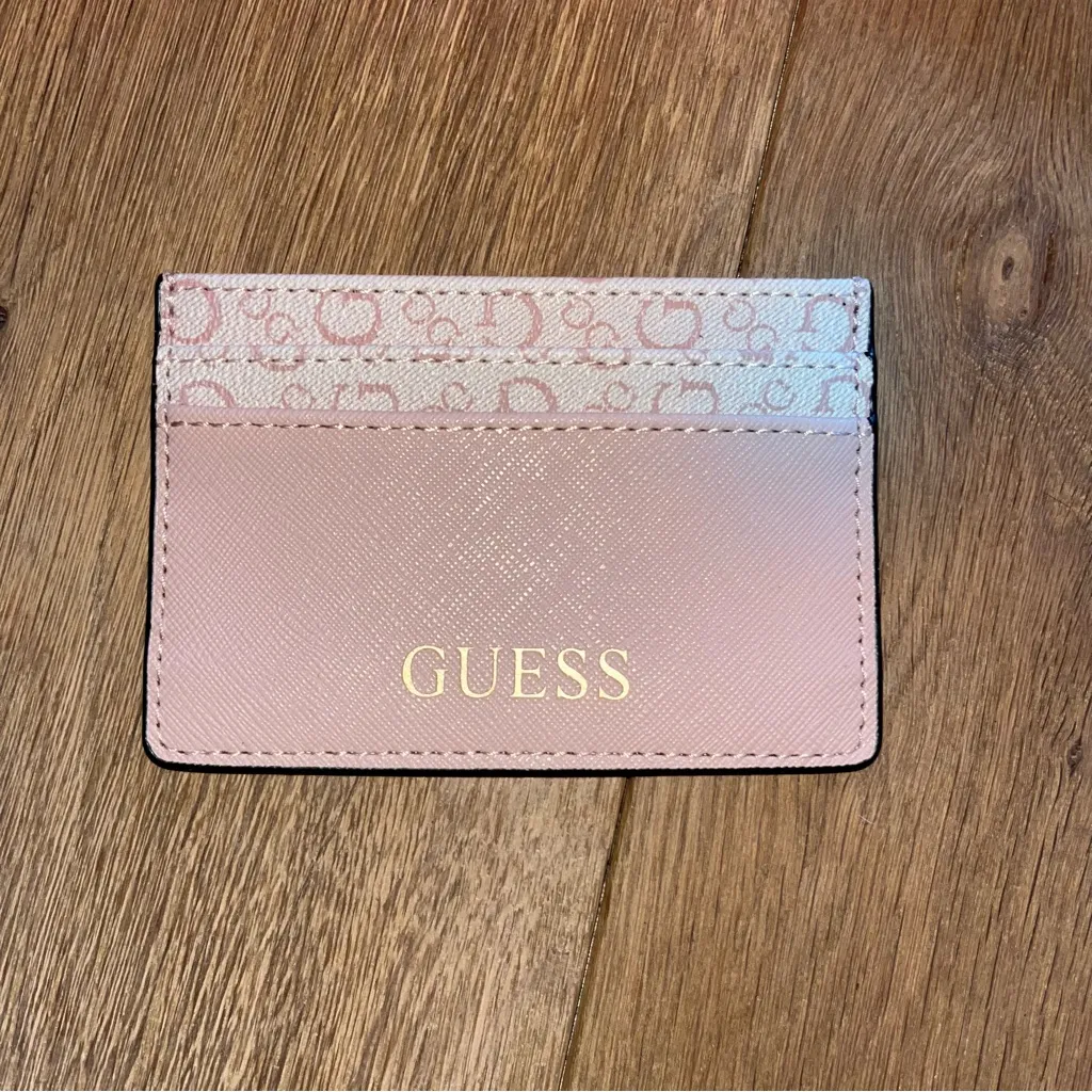 Guess NEW GIFT SET Dusty Rose wristlet Wallet Set - Image 3