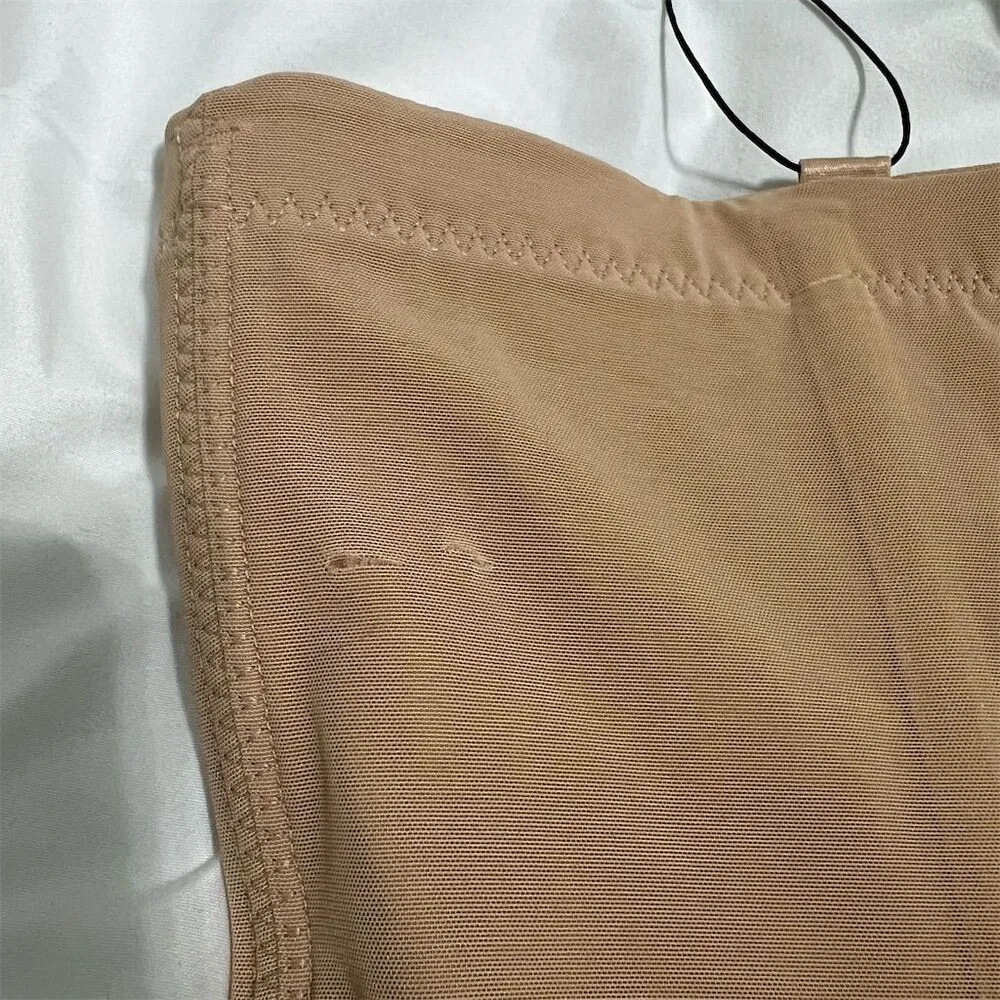 Honeylove Women's High Waist Shapewear SuperPower Shorts Sand Size M Firm Tan Size M - Image 7