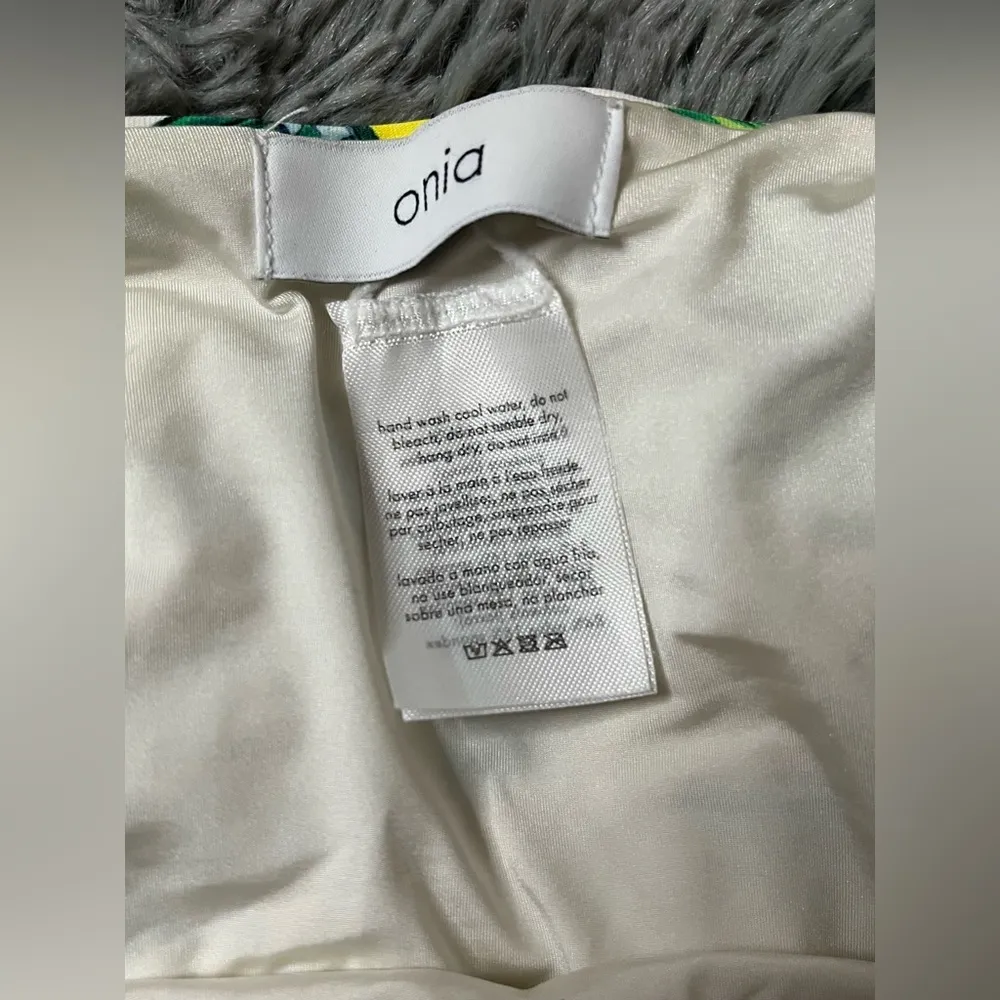 Onia Women’s We Wore What Lemon Bikini Size XS EUC - Image 4