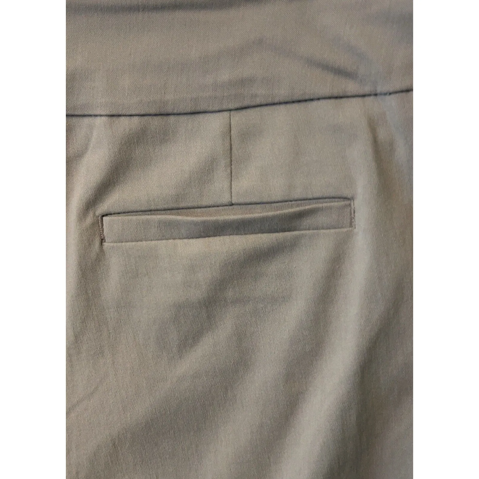 Bella & Rose Women Gray Casual Pants 1X Pull On Cuff Stretchy Office Vacation - Image 6