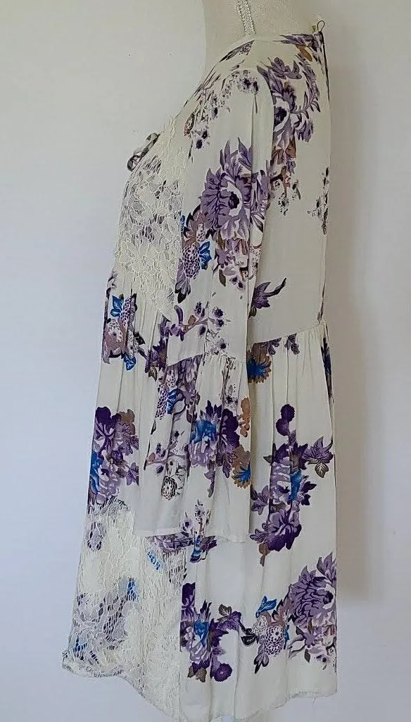 floral babydoll dress size medium - Image 3