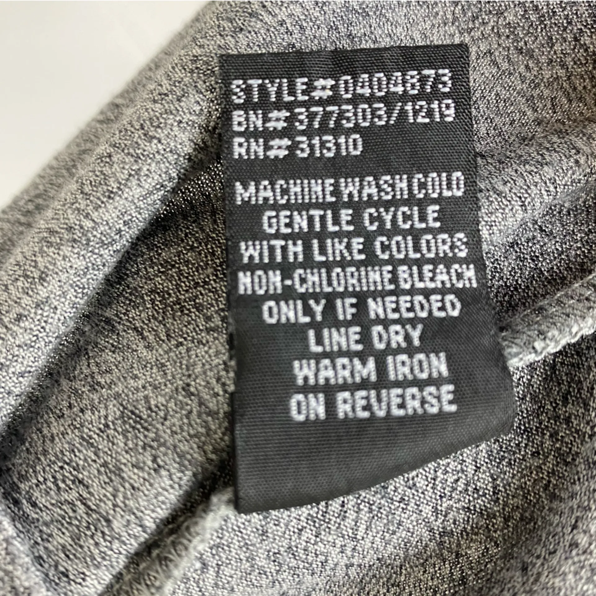 Alyx Women’s Large Gray Long Sleeve Lattice Sleeve Detail Casual Chic Top - Image 5