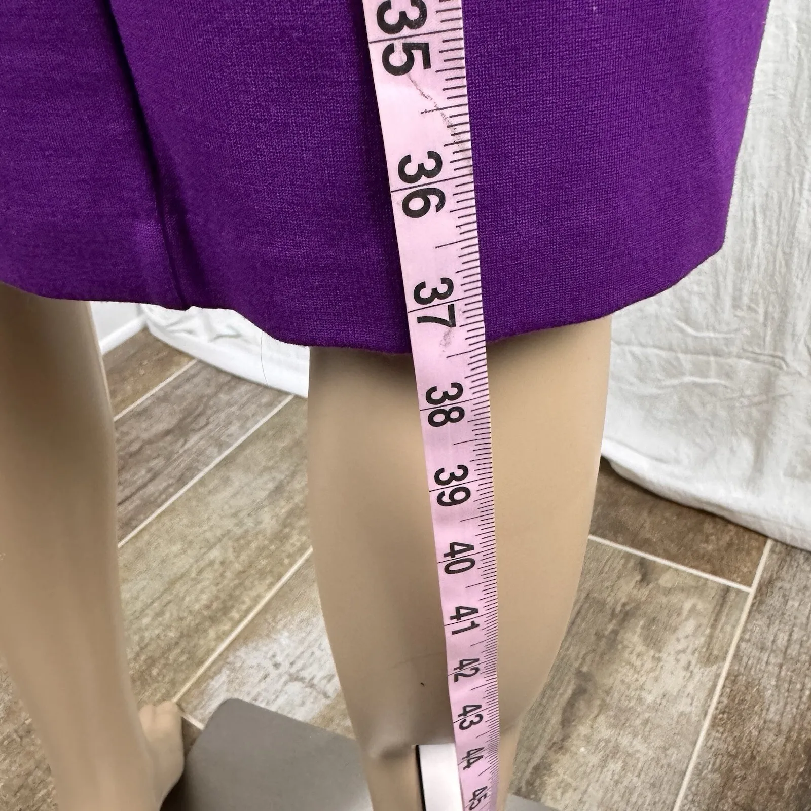 Kenneth Cole 'Eleanore' ~ Purple Illusion Mesh Party / Cocktail Dress Sz‎ 6 - Image 9