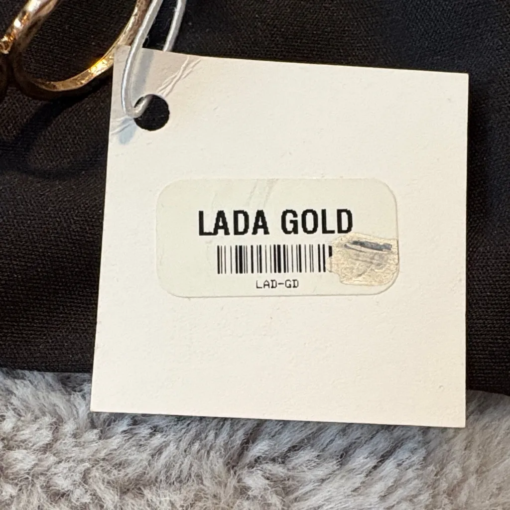 NWT Meghan Browne Style Lada Gold Cuff Circle Bracelet - Image 5