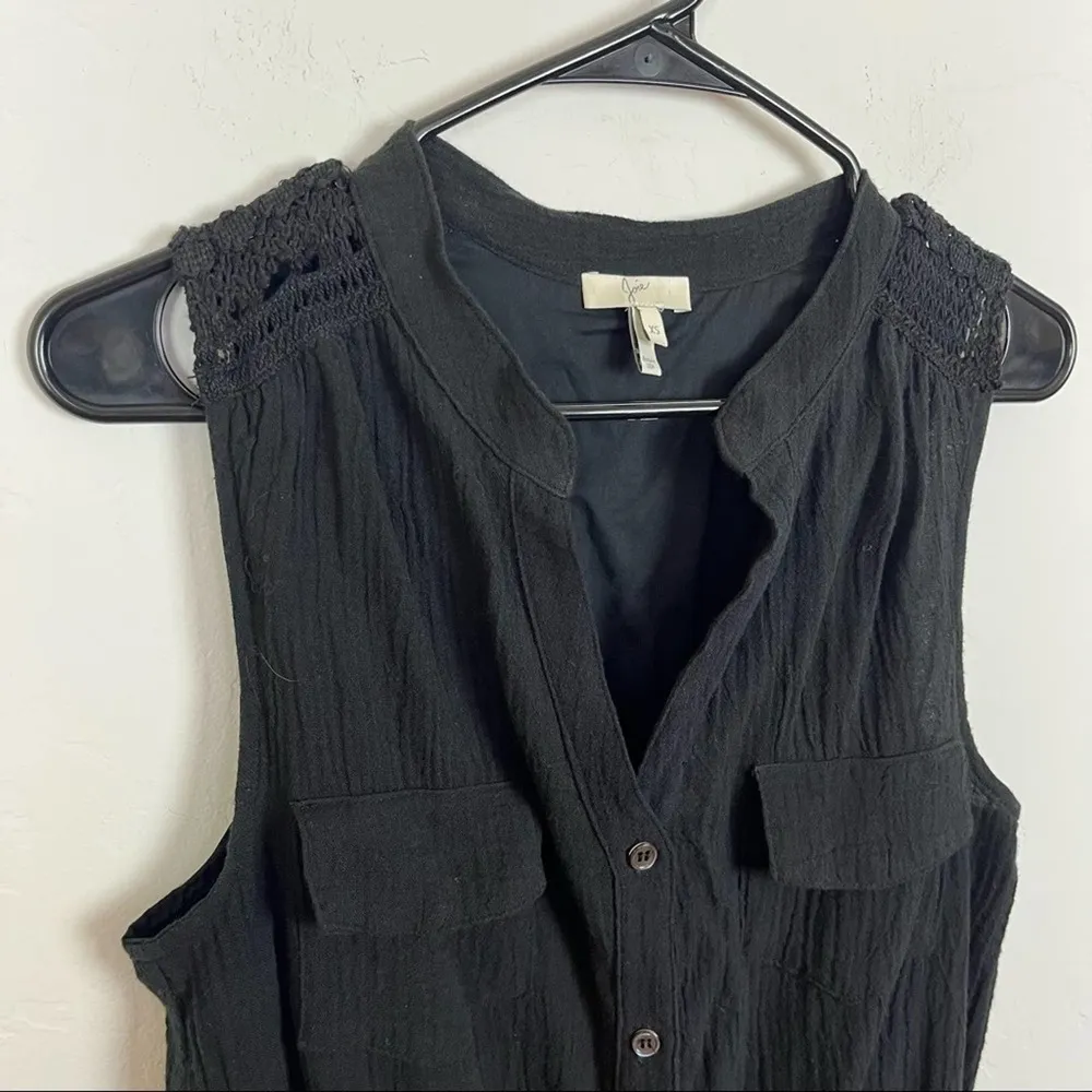 Joie Black Sleeveless Romper - Image 53