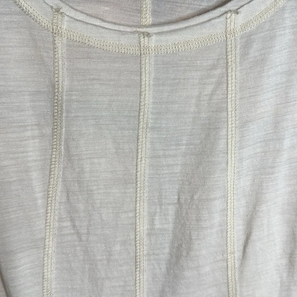 prAna Chrissa Top Long-Sleeve Wool Blend Women's Ivory Size Medium - Image 6