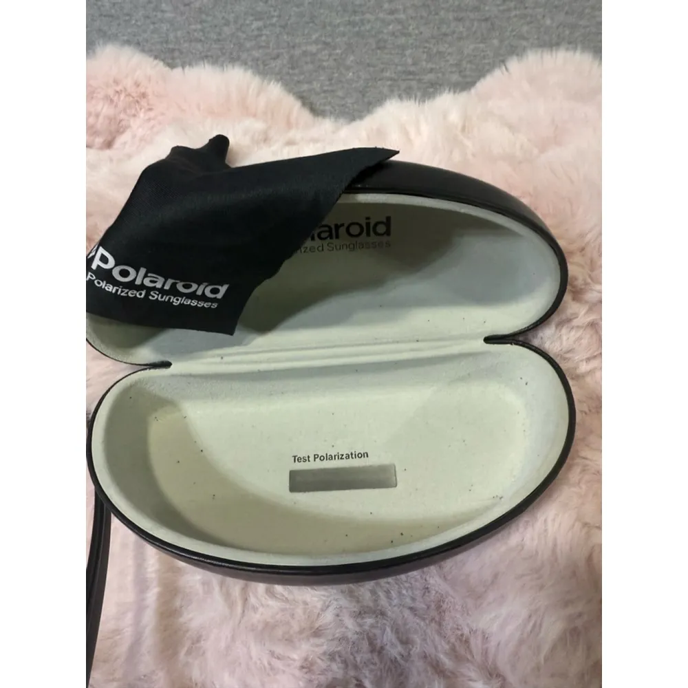 Unisex Polaroid Polarized Sunglasses Black - Image 2