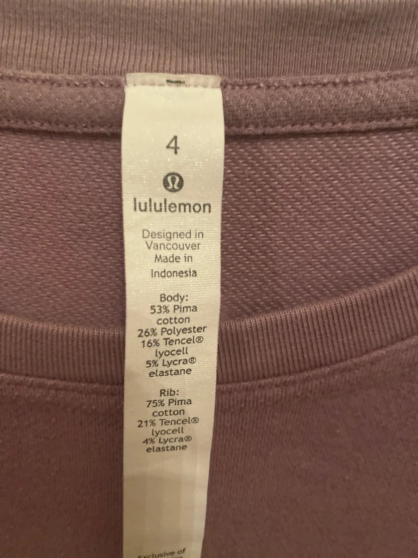 Lululemon Crewneck Sweatshirt - Image 3