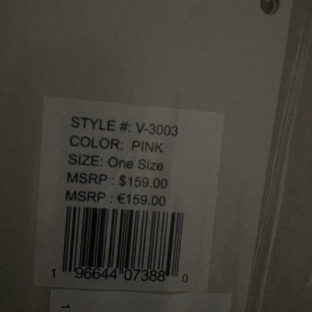 Valentino Orlandi V Logo Double Zip Camera Bag With Adjustable Band Strap Pink - Image 5