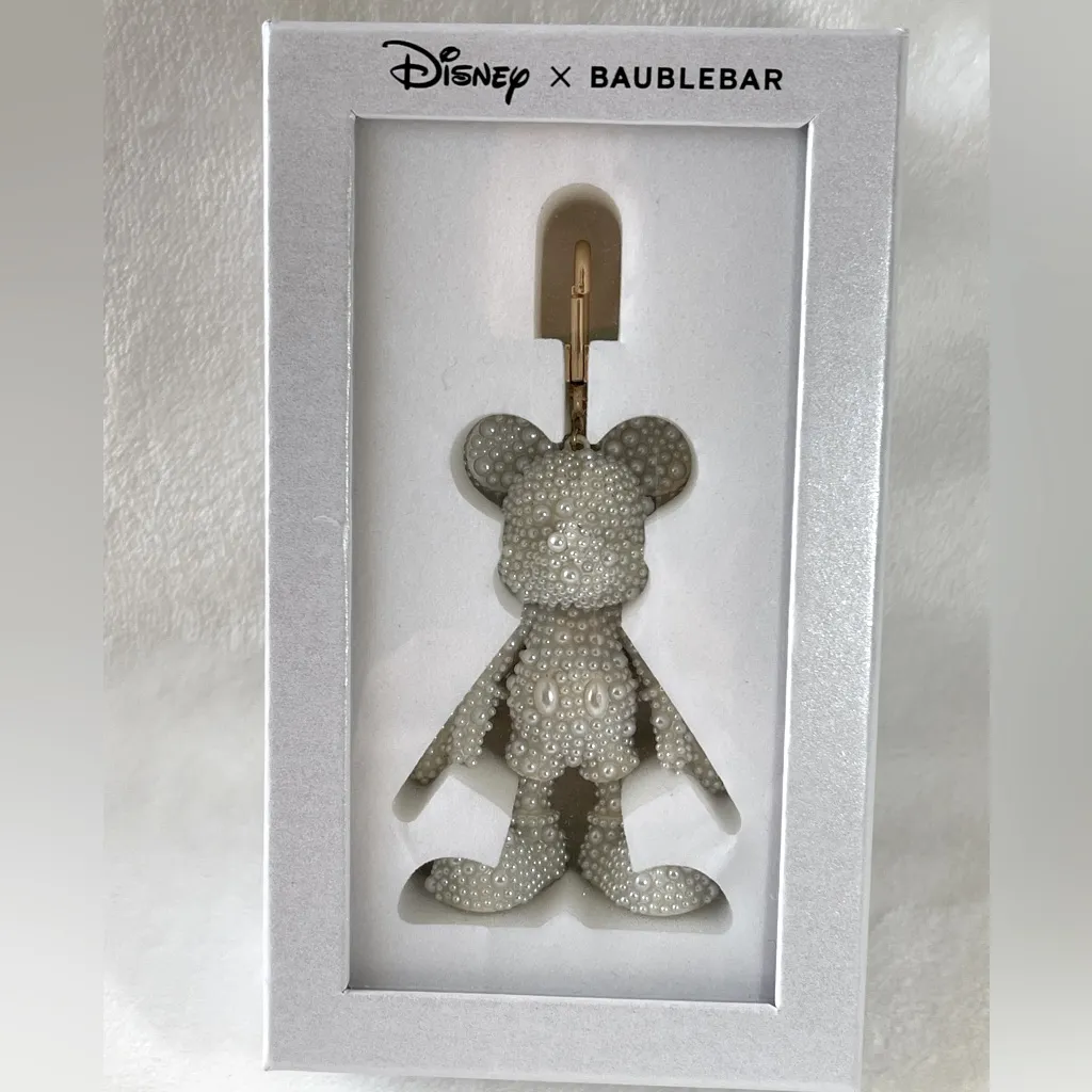 BaubleBar Beublebar Mickey Mouse Bag Charm /Keychain / Backpack charm - Image 8