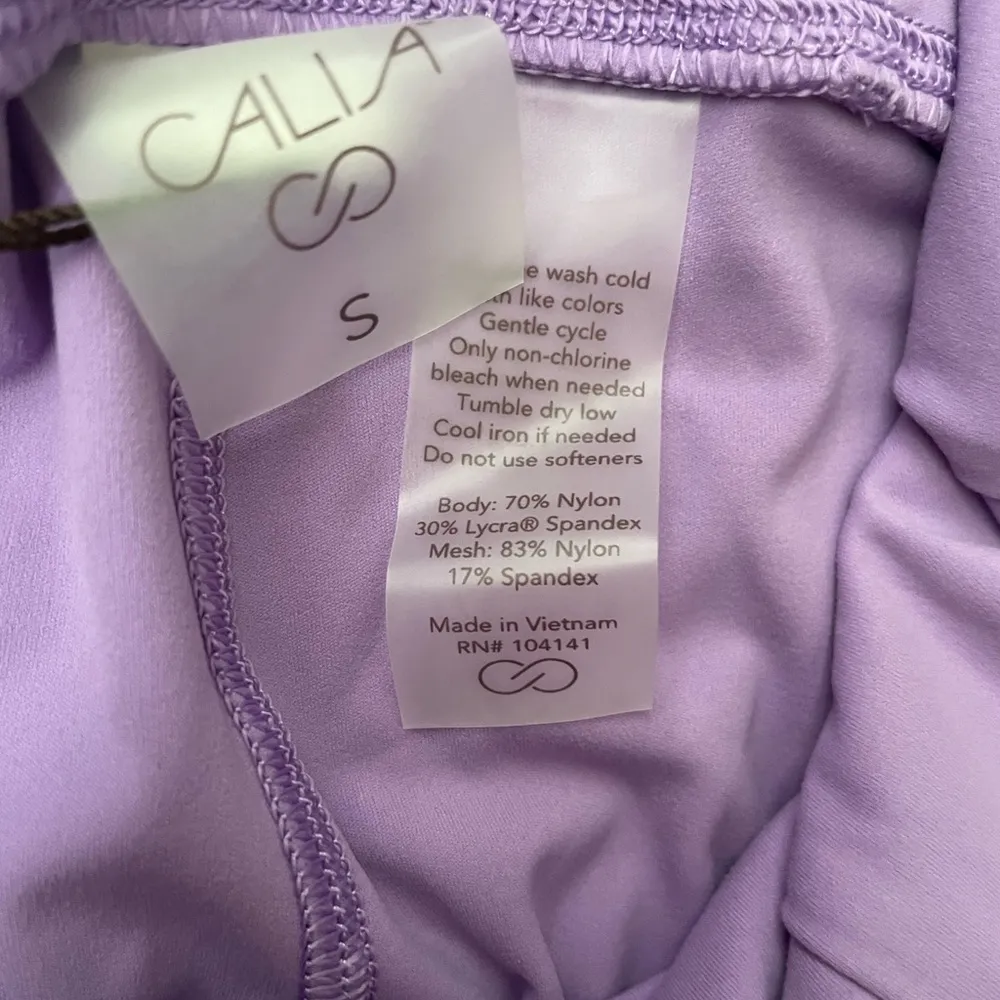 NWT! Calia Women's Shorts Bodysuit in Light Purple - Image 13