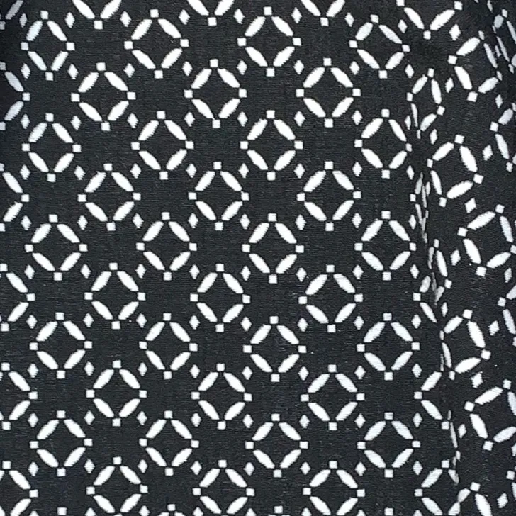 Vince Camuto Black White Sheath Tailored Dress w/ Pockets Exposed Zipper Size 8 - Image 8
