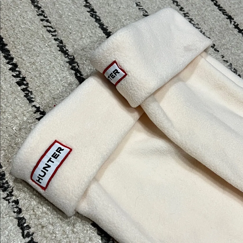 Hunter  Off-White Boot Socks - Image 2