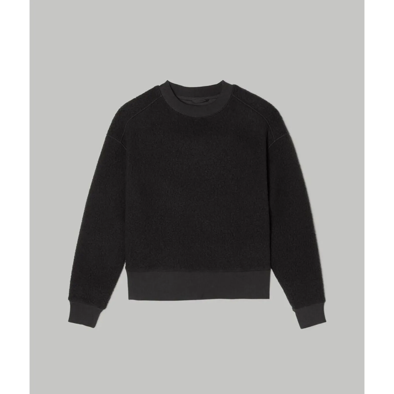 Everlane The ReNew‎ Fleece Oversized Crewneck Oversized Teddy Sweatshirt Size XS - Image 3