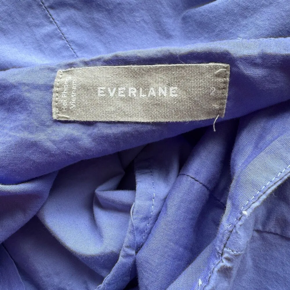 Everlane Poplin Slip Dress Size 2 - Image 8