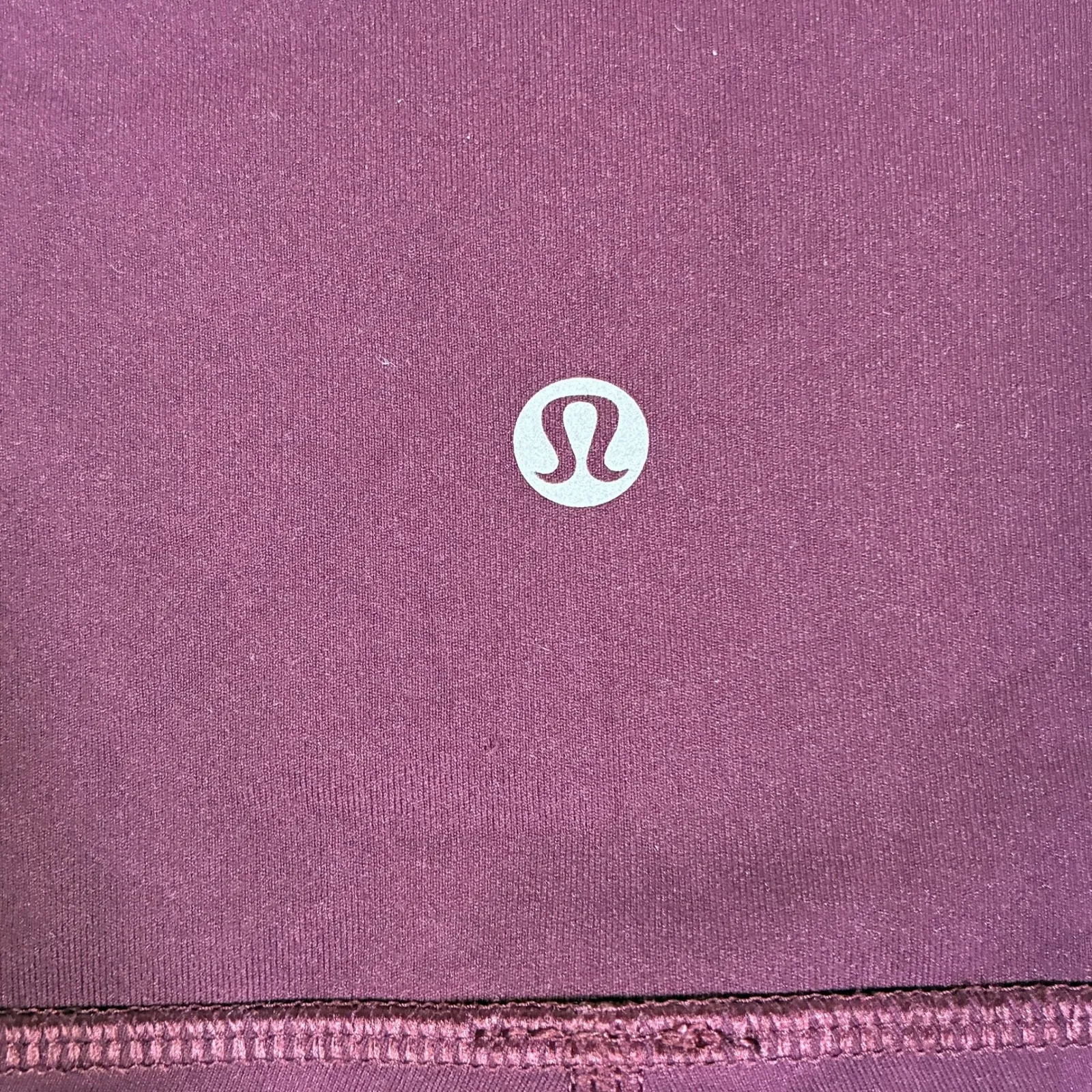 Lululemon Align High Waist Crop Leggings Burgundy Size 6 Athletica - Image 5
