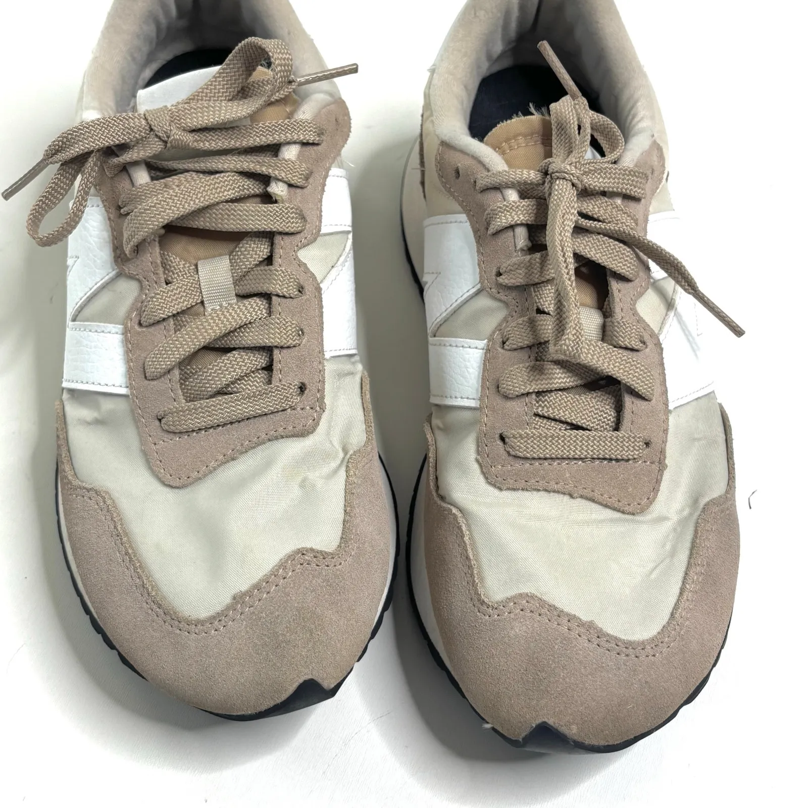 New Balance Women’s 237 Cream Suede Sneakers 10 - Image 7