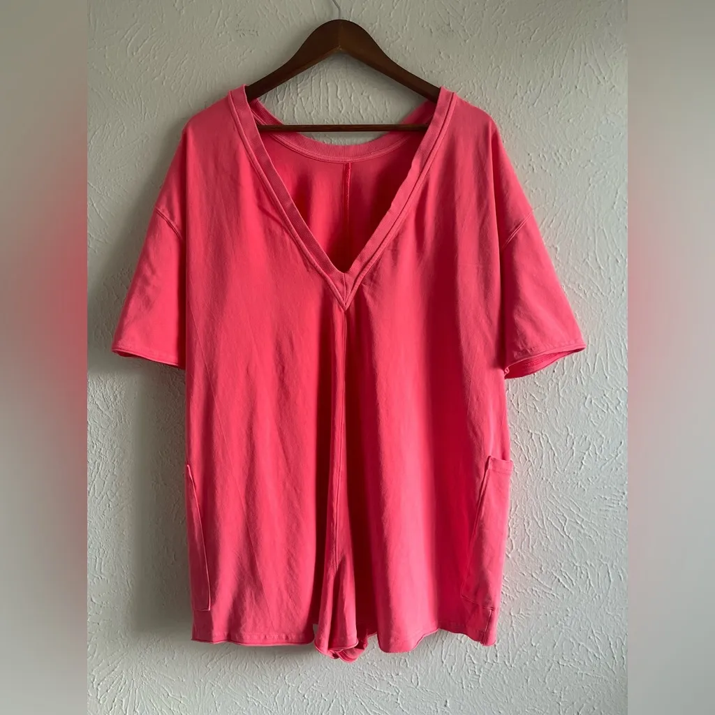 Free People Movement Hot Shot Tee Romper Size S NWOT - Image 5