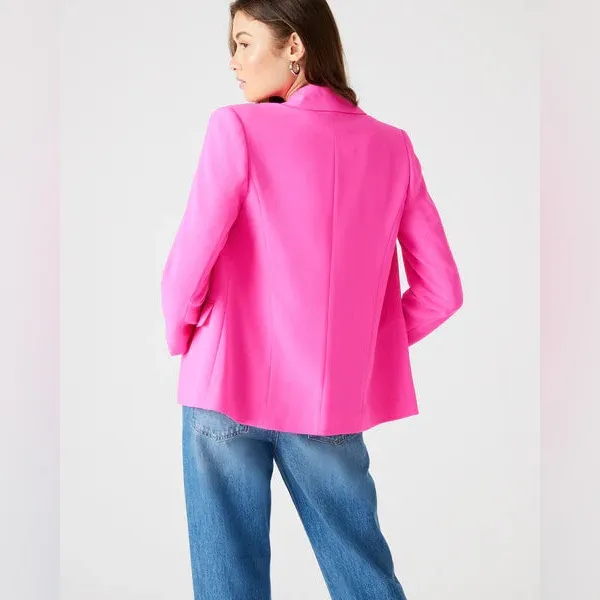 Steve Madden Payton Blazer Hot Pink Revolve - Image 2