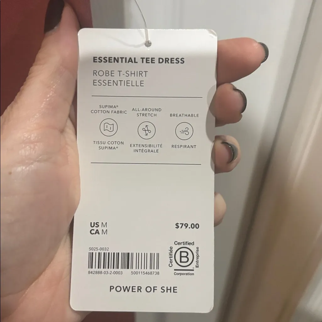 Athleta Women's Short Sleeve Top in mauve - Image 2