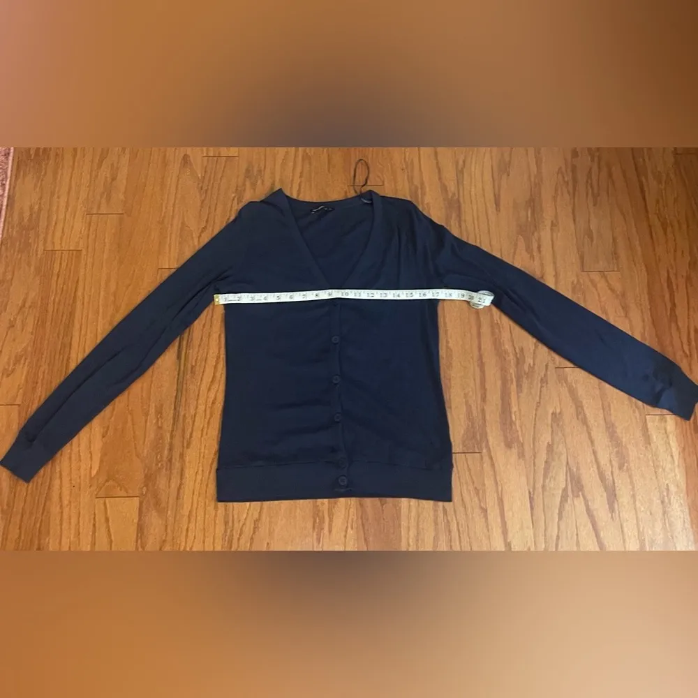 Terranova- Navy blue long sleeve women’s button down cardigan Size XL - Image 5