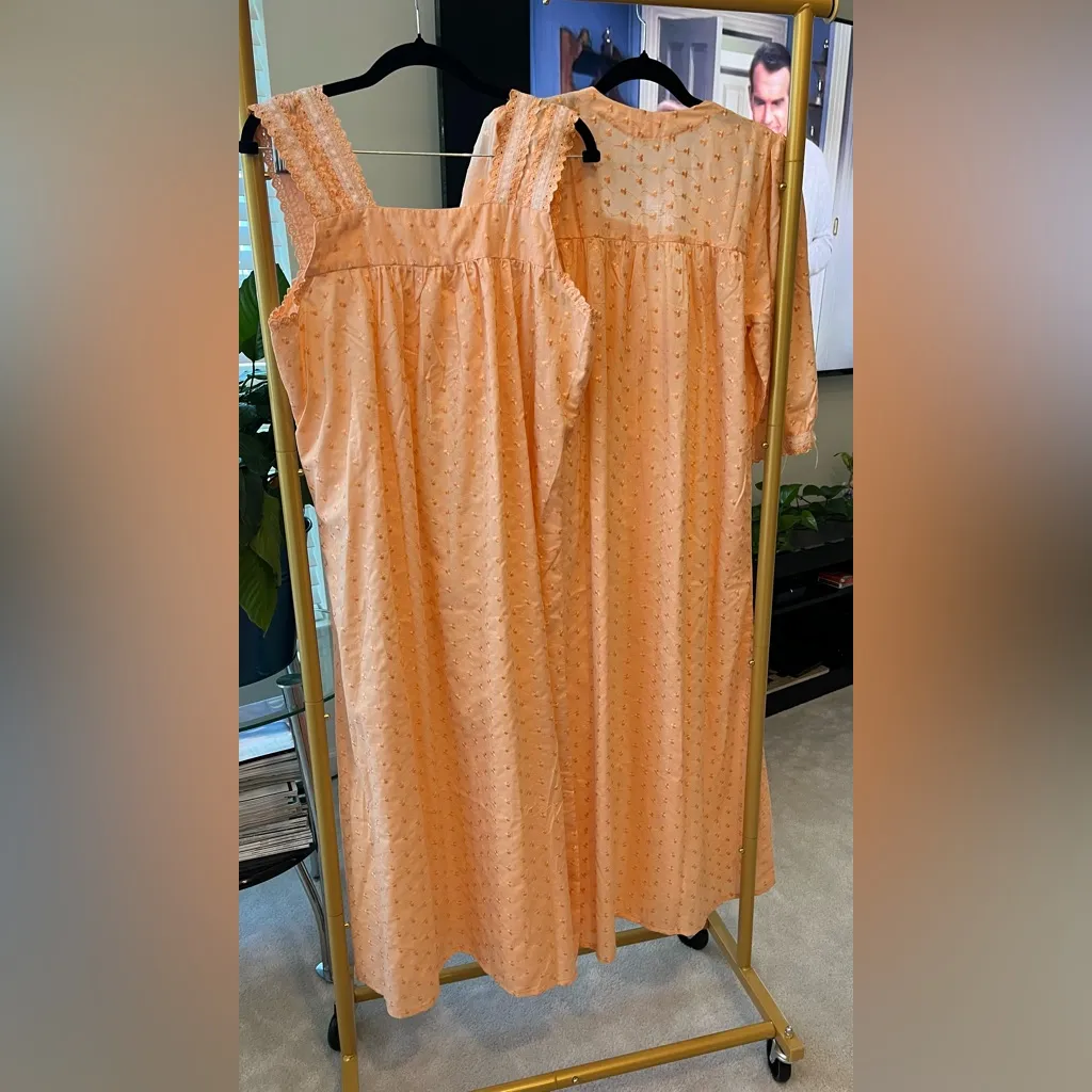 Romantique Sensations peignoir set. Orange Size undefined - Image 2