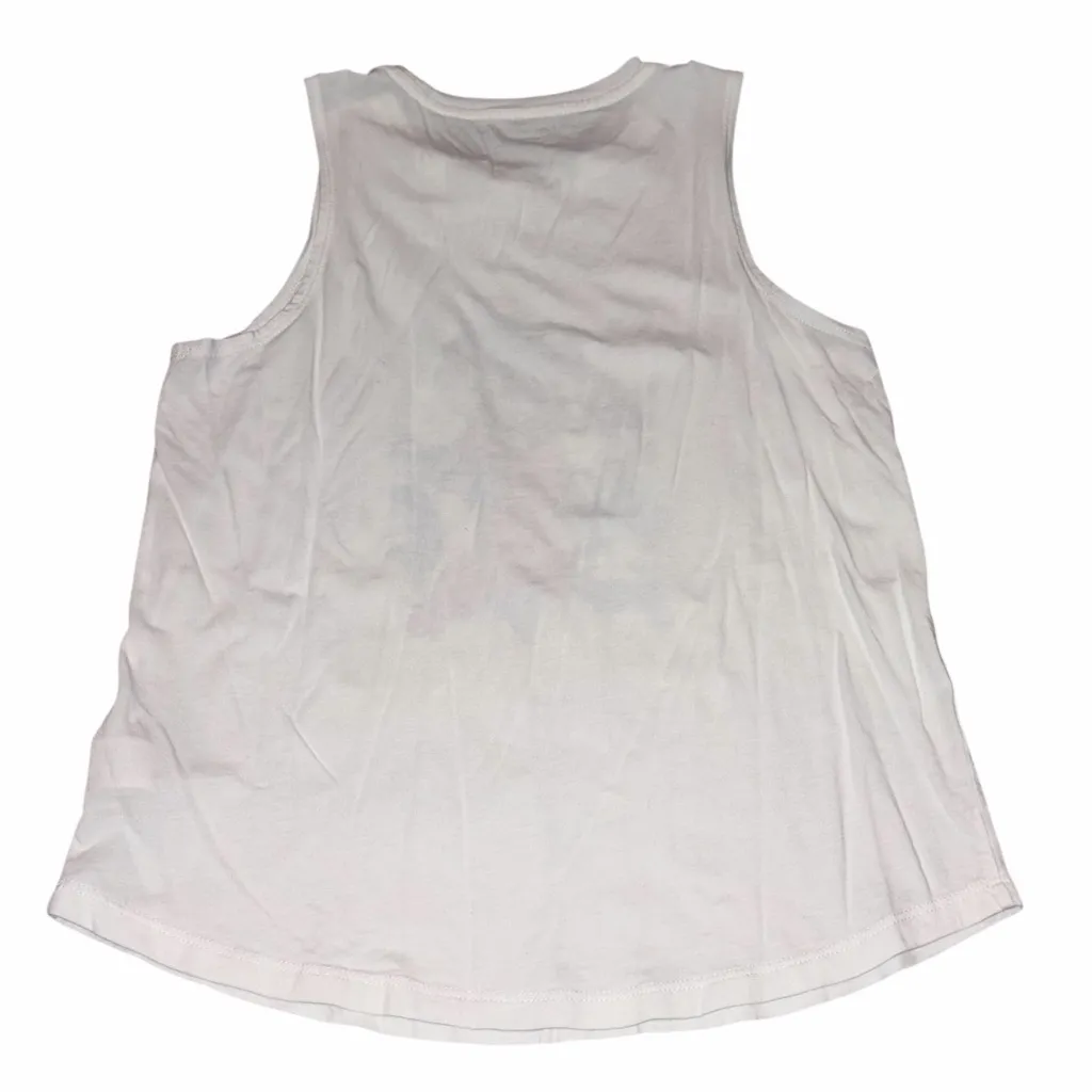 Spiritual Gangster White Tiger Graphic Tank Top Shirt size Medium - Image 6