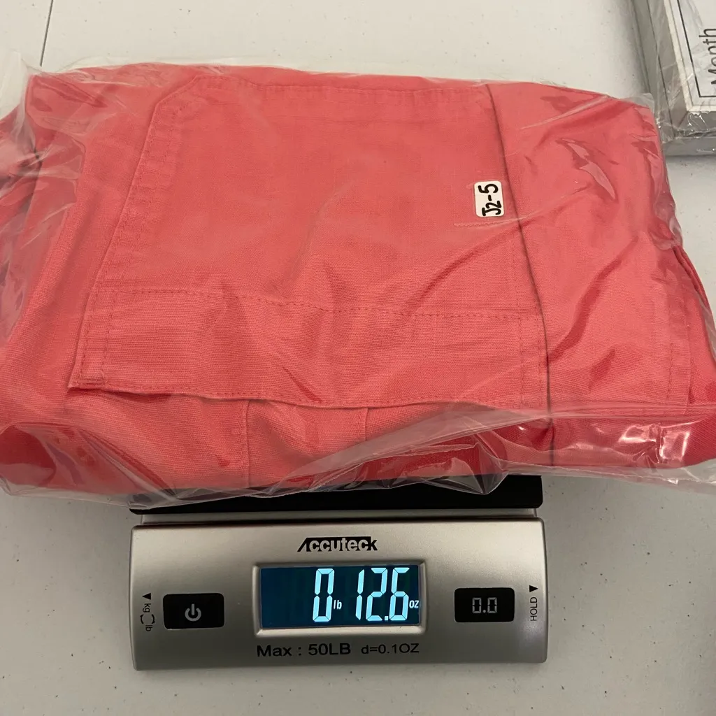 NEW Talbots‎ women’s bright coral rope belt capri straight leg pants 10 petite - Image 8