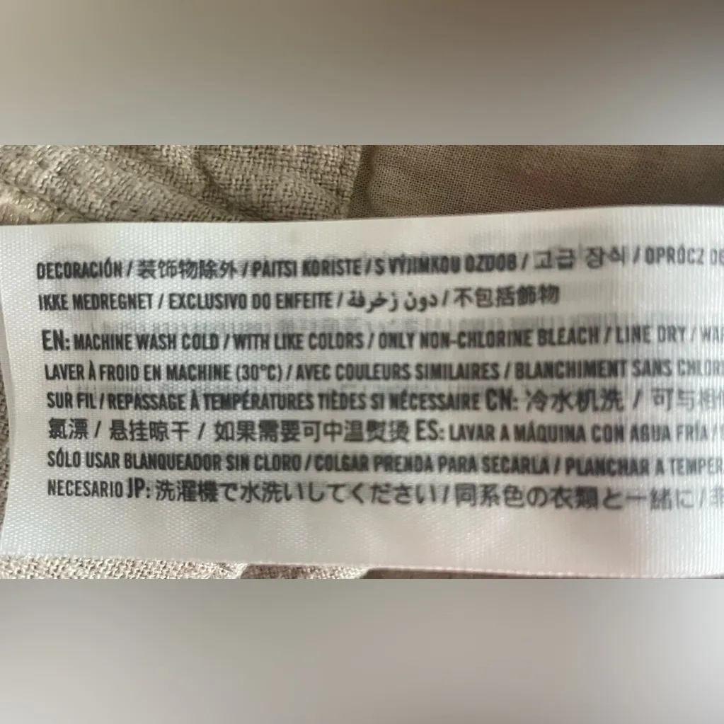 Abercrombie & Fitch Sloane Linen-Blend Tailored Wide Leg Pants - Image 10