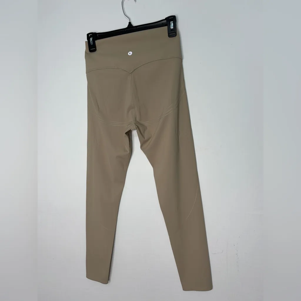 Baleaf High-Waisted Taupe Athletic Leggings Size M NWT(A285) - Image 5