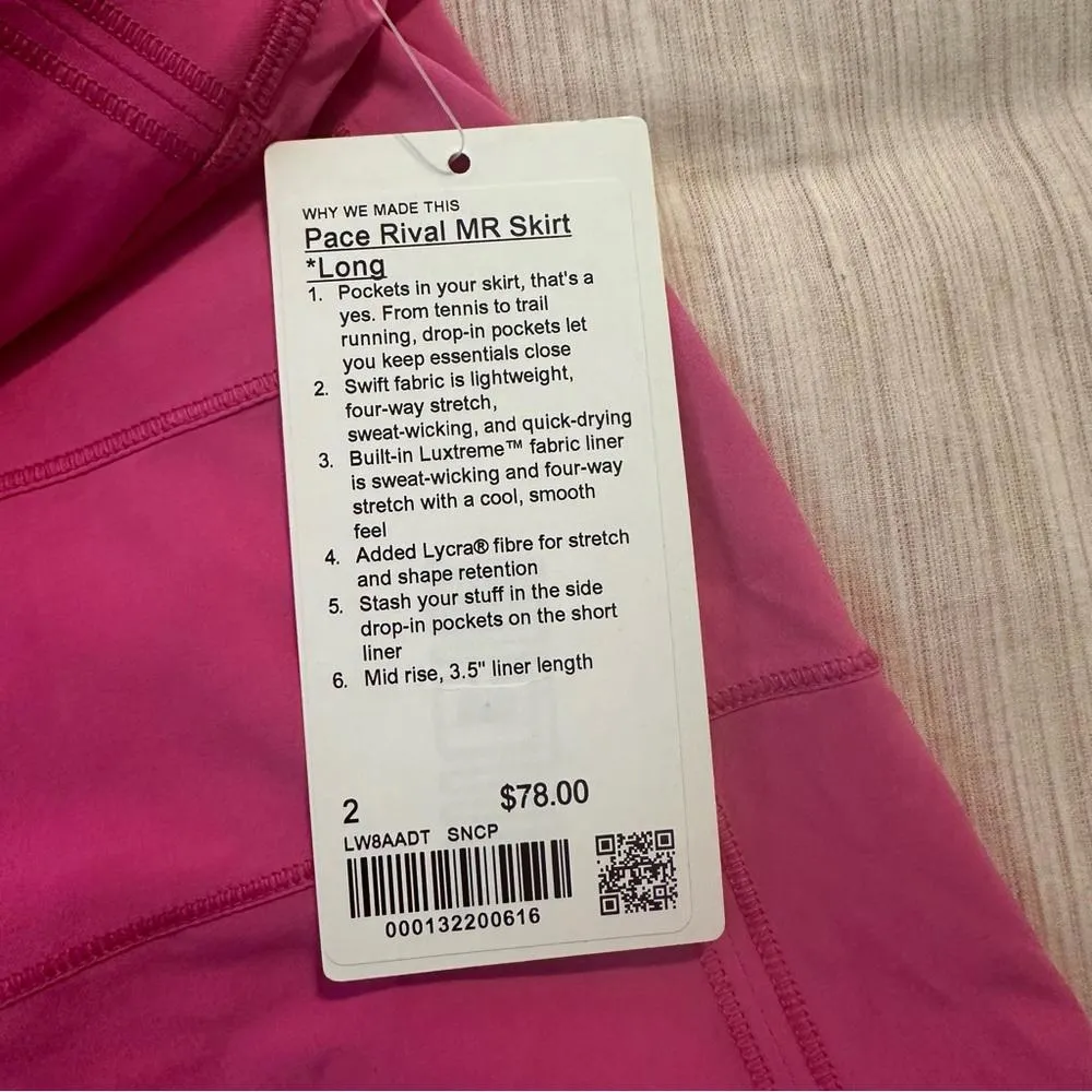 Lululemon  Athletica Pace Rival MR Skirt
*Long - Image 3