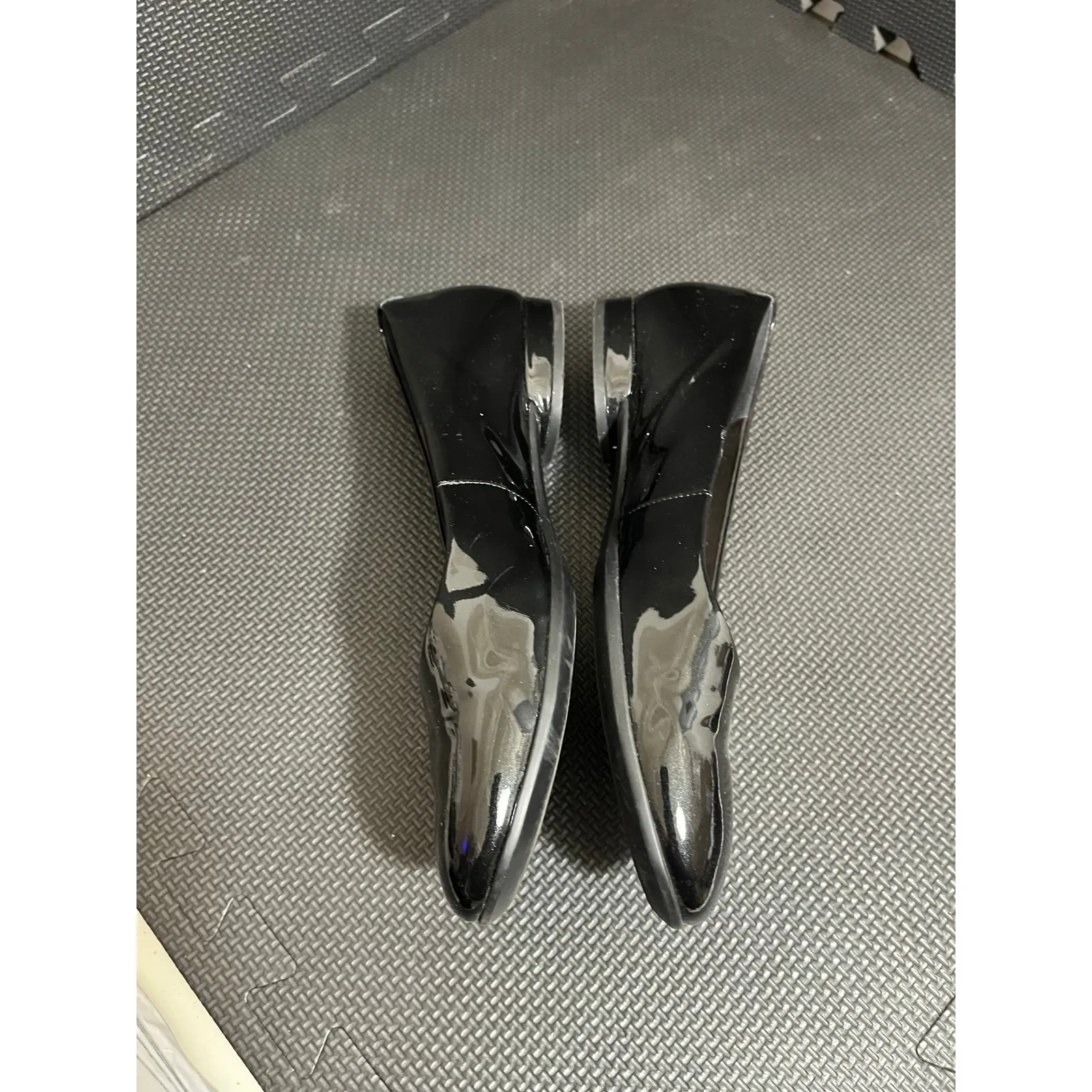 ECCO Anine Ballerina Ballet Comfort Flats Women's Walking Shoes Patent Leather 9 - Image 3