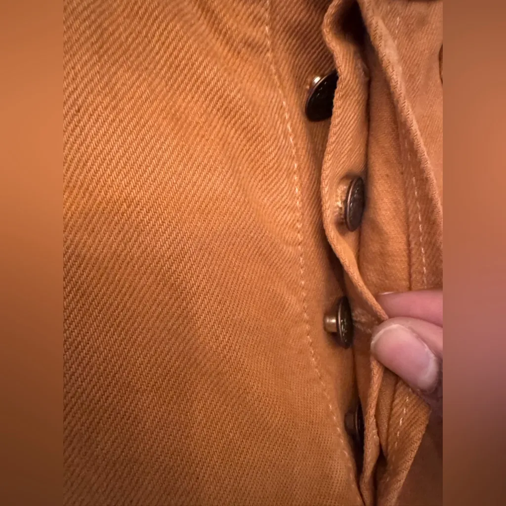 REDONE Estilo High-rise Loose Jeans In Talla (Rust Color) Women’s Cotton Size 26 - Image 13