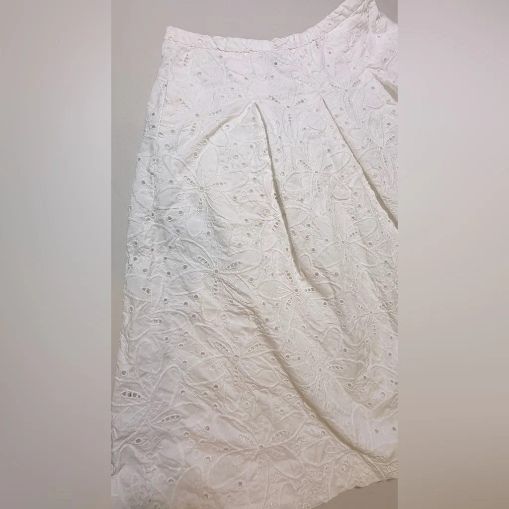 Talbots  Elegant White Skirt - Image 2