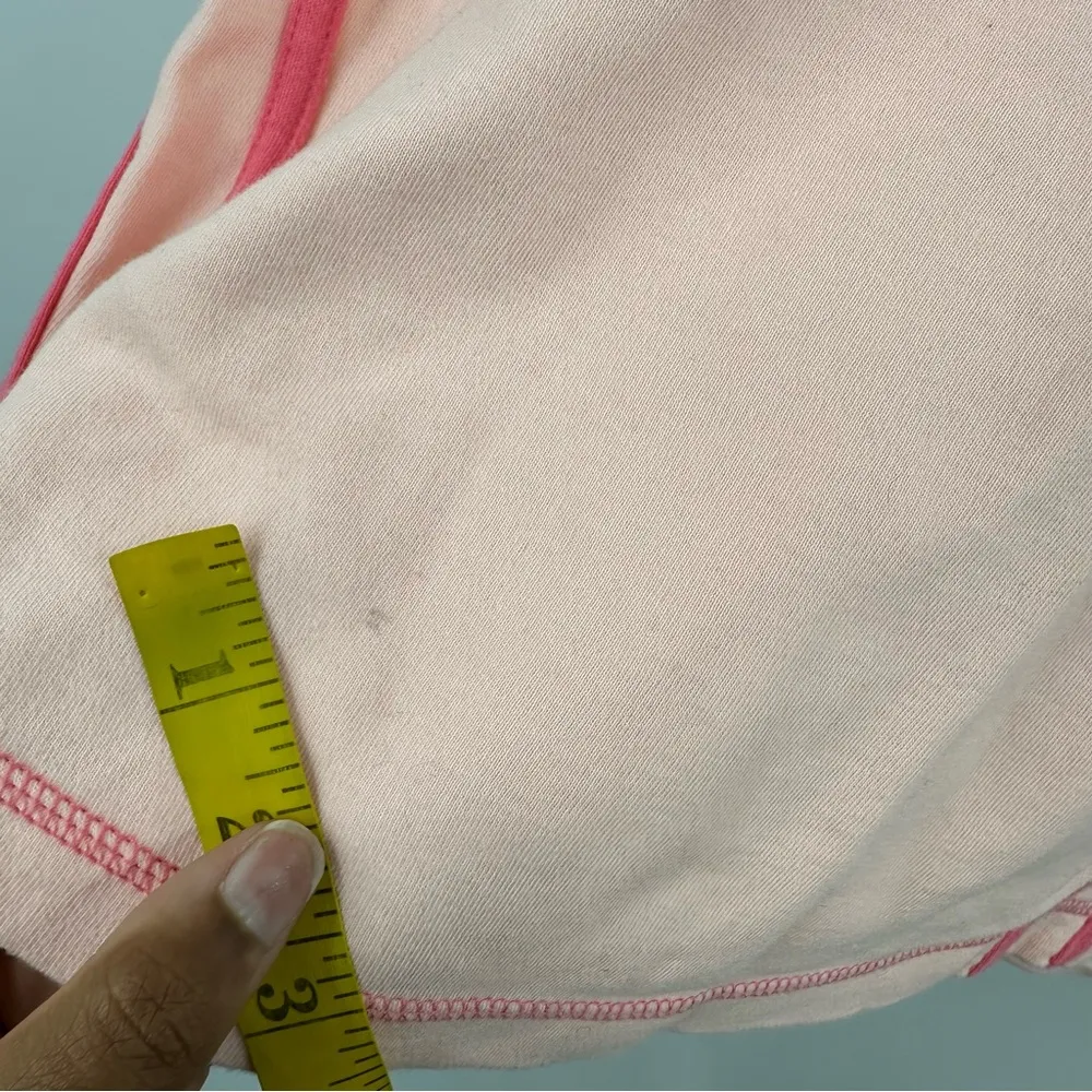 Vintage Y2K Pink Baby Tee Size Large - Image 6