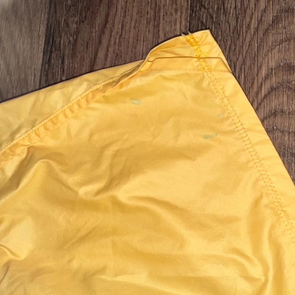 Nike Women's Bright Yellow Athletic Shorts - Image 8