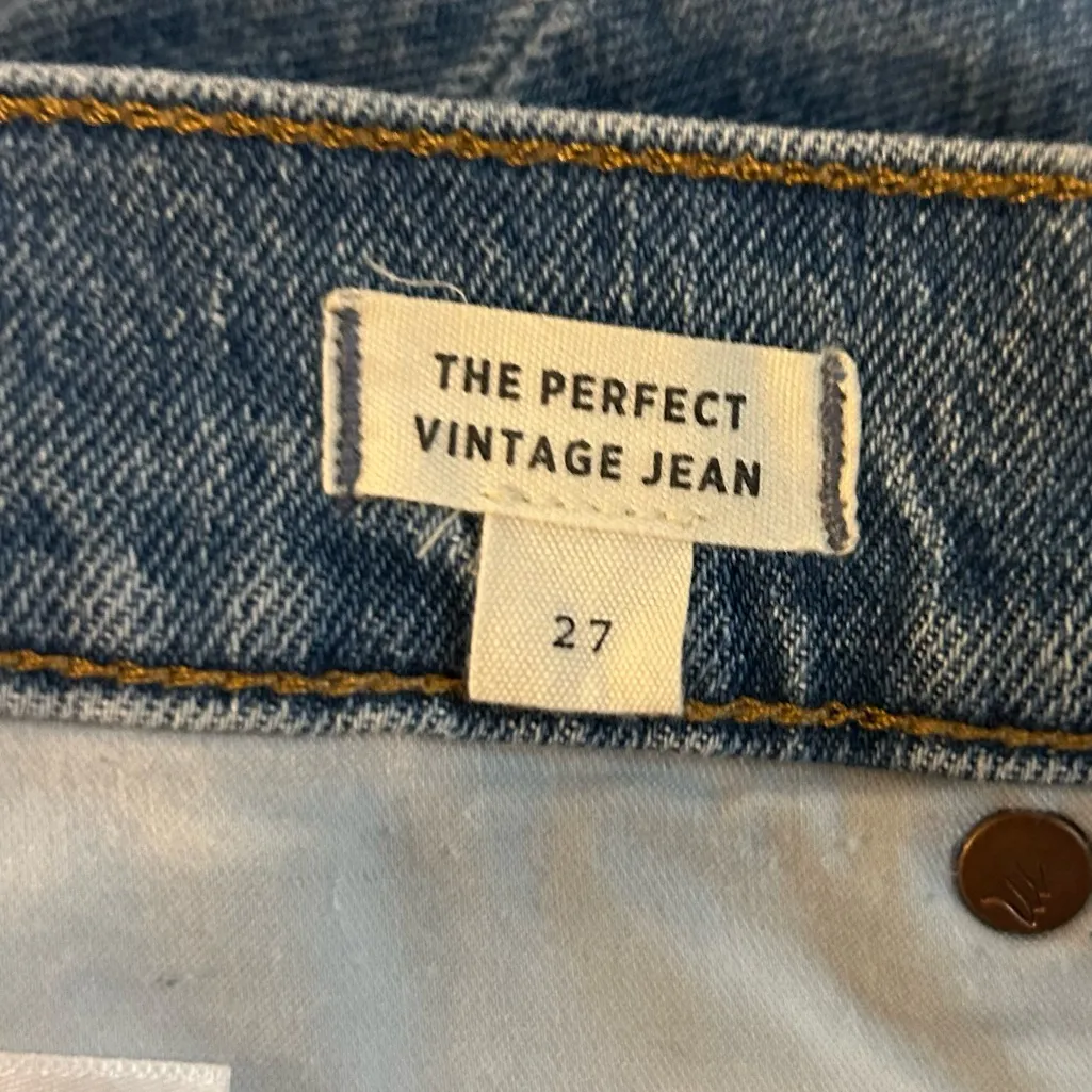Madewell The Perfect Vintage Jean in Ainsworth Wash Size 27 - Image 9