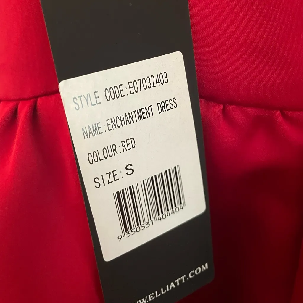 Elliatt / Revolve Red Mini Dress with Bow Straps - Image 9