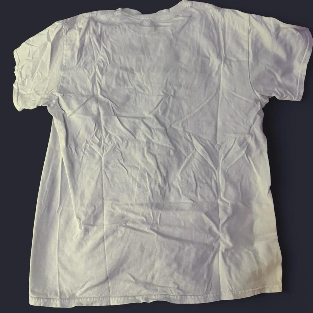 White vintage Playboy t-shirt. Size large. - Image 2