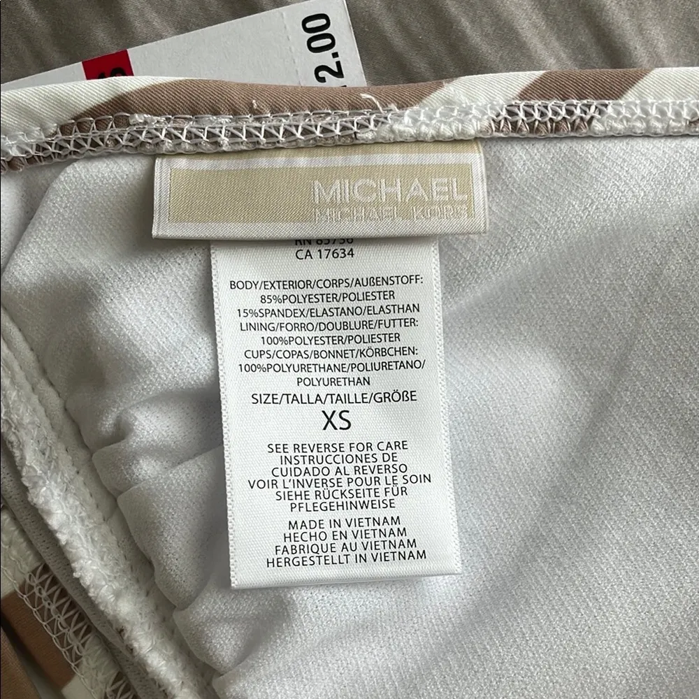 Michael‎ Kors NWT Halter 2 Piece Bikini Set size x-small - Image 10