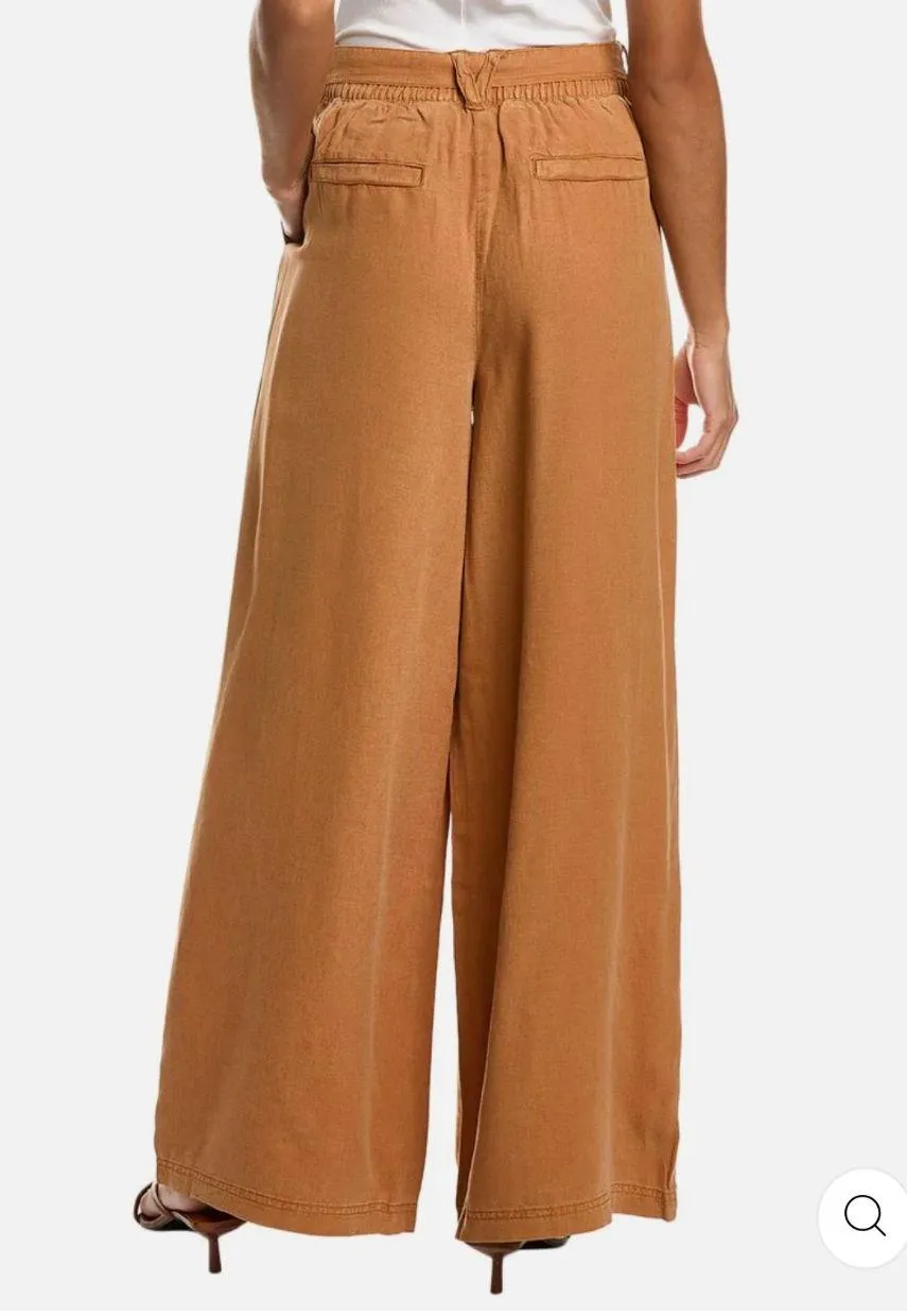 X Rachelove Wide Leg Linen-Blend Pant - Image 2