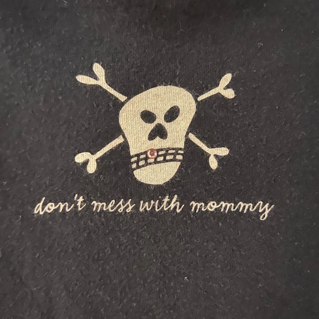 Darling Mommy Shirt Black Size M - Image 2