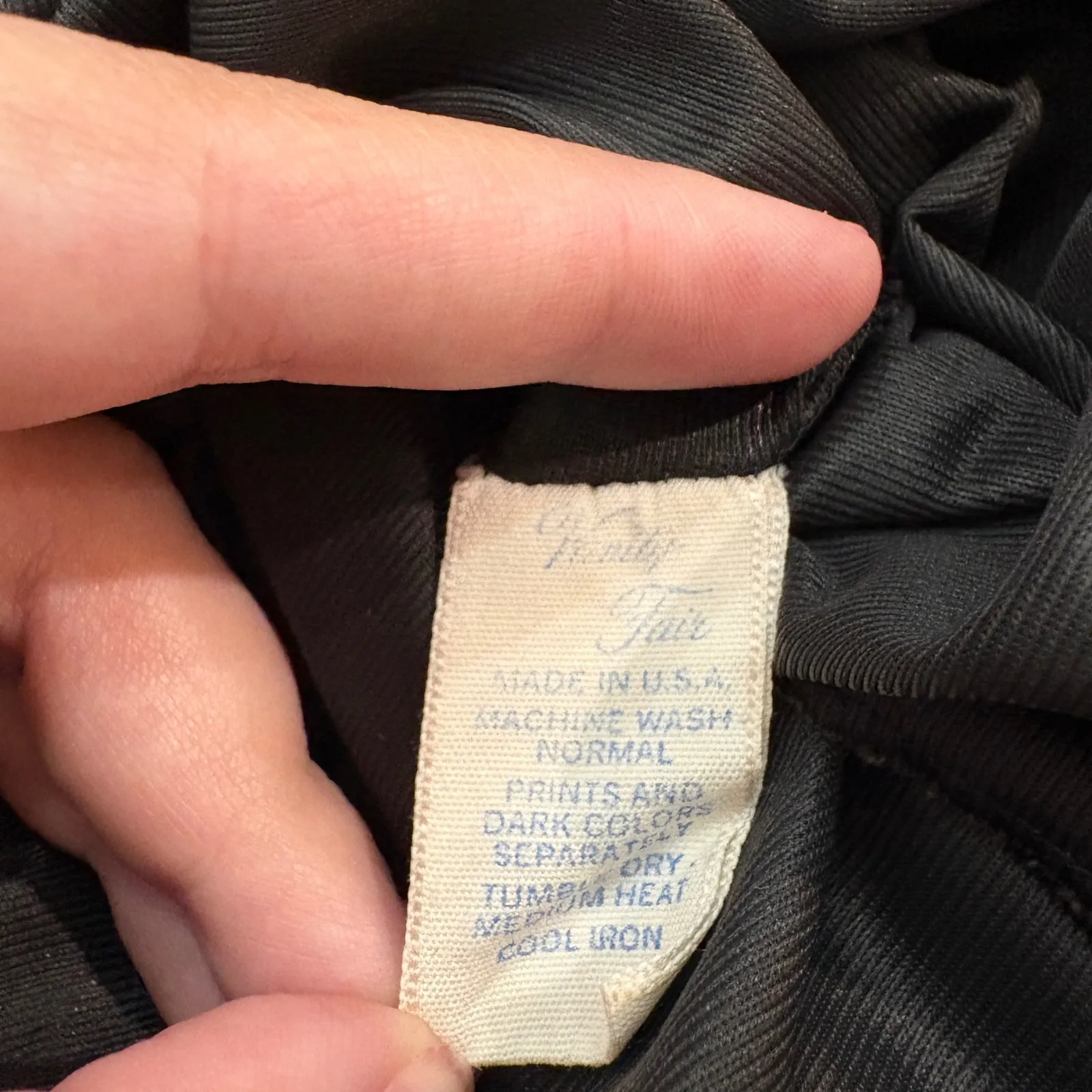 Vintage 60s 70s Vanity Fair Hostess Dressing Gown Black Leopard Print Size 14 - Image 11