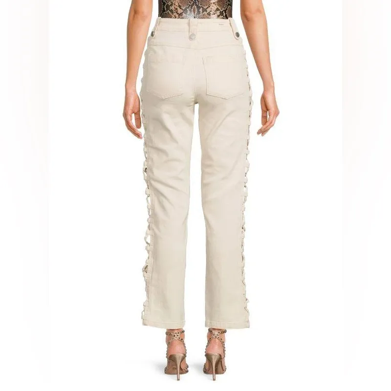 Habitual  Cable Ankle Straight Leg Jeans - Image 3